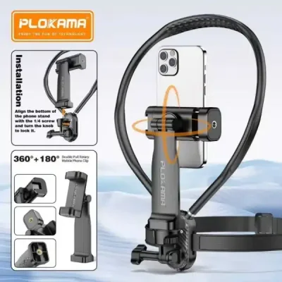 PLOKAMA CX-60 Neck Bracket for Sports Camera and Smartphone - Image 4