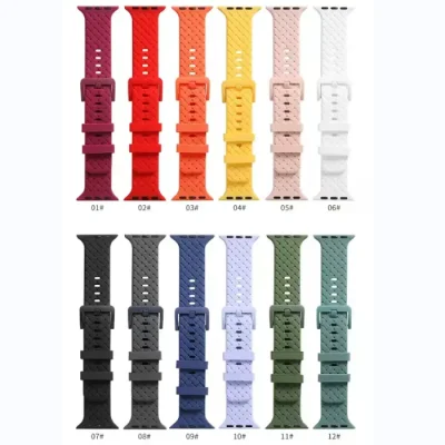 Premium Soft Silicone Sport Watch Strap for 42mm 44mm 41mm 45mm - Image 2