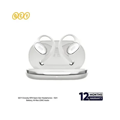 QCY Crossky R70 Open-Ear Headphones – 52H Battery, Hi-Res LDAC Audio - Image 2