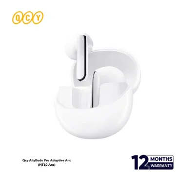 QCY Ht10 AilyBuds Pro True Wireless Earbuds with 4 Mics Noise Cancelling, Dual-Armature 10mm Driver in-Ear , Touch Control Type-C Charge, Waterproof for Sport Workout - Image 2