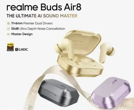 Realme Buds Air 8 ANC TWS Earbuds