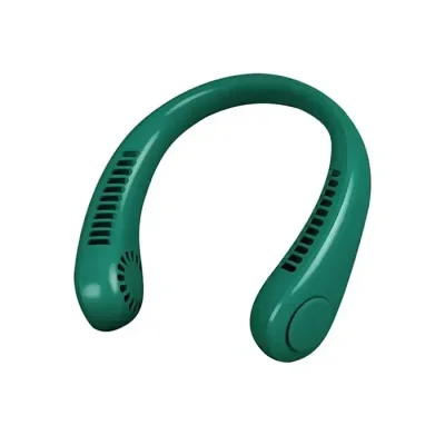 Summer Portable Hanging Neck Fan 2000mAh USB Air Cooling Bladeless Neckband Fan For Outdoor Sports Travel - Image 4