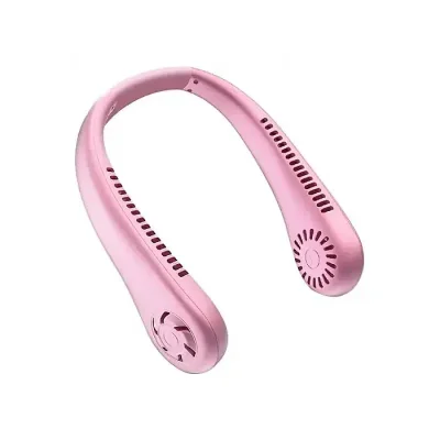 Summer Portable Hanging Neck Fan 2000mAh USB Air Cooling Bladeless Neckband Fan For Outdoor Sports Travel - Image 3