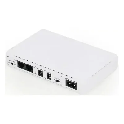 SKE POE-431P DC Mini UPS 8800mAh Battery Input 100V~240V AC, Output Power 17W, Output USB DC 5V/9V/12V, POE 15V/24V - Image 2