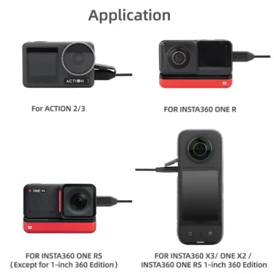 Sunnylife MC490 type-C Collar Lavalier Microphone For Insta360 ONE X2/X3/1 inch 360 Edition DJI Action 2/3/4 - Image 4