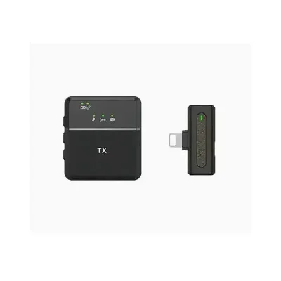 SX8  Wireless Microphone for Type-C Android & iPhone Interview, vlog, Live Mic Noise Reduction - Image 2