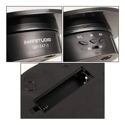 TaffSTUDIO QM104712  Turn table for photography Mirror Rotating 360 Display Rotation 20 cm with reflection - Image 3