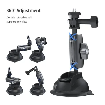 TELESIN Aluminum Alloy Camera Suction Cup Mount - Image 4
