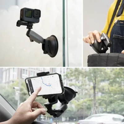 TELESIN Aluminum Alloy Camera Suction Cup Mount - Image 3