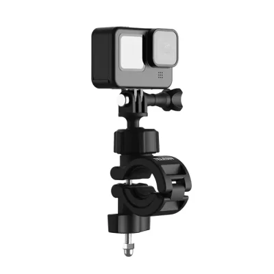 TELESIN DJ-HBM-001 OSMO ACTION BIKE MOUNT Camera Handlebar Mount Motorcycle Bike Mount Bicycle Holder 360° Rotation 20mm-32mm Adjustable Diameter Replacement - Image 4