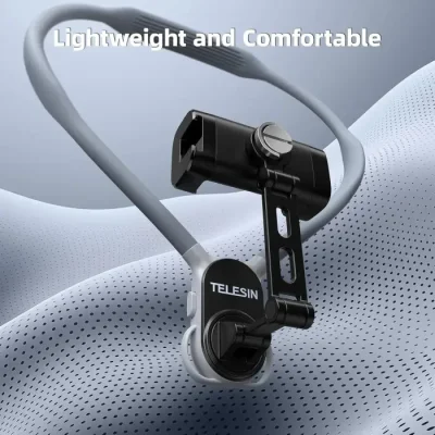 TELESIN S2-HNB-02 Neck Phone Holder POV/Vlog Neck Mount for Phones with Phone Clip mount - Image 2