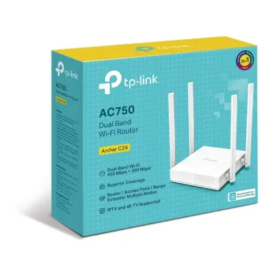 TP-Link Archer C24 AC750 Dual-Band Wi-Fi Router - Image 2