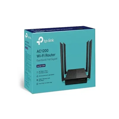 TP-Link Archer C64 AC1200 Wireless MU-MIMO WiFi Router - Image 2