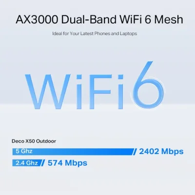 TP-Link Deco X50-Outdoor AX3000 Dual-Band Mesh Router (1 Pack) - Image 5