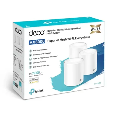 TP-Link Deco X60 (3-Pack) AX3000 Mesh Wi-Fi Router - Image 4