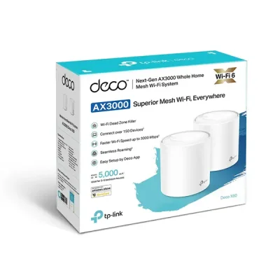 TP-Link Deco X60 AX3000 Wi-Fi 6 Mesh Router (2-Pack) - Image 3