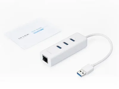 TP-Link UE330 USB 3 Port HUB With Gigabit Ethernet Port - Image 3
