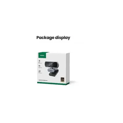 UGREEN 2K USB Webcam 30FPS Autofocus with Dual Mic & Privacy Cover (CM778 / CM825) - Image 2