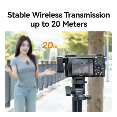 ULANZI A100 Wireless Lavalier Microphone Lapel Mic for Camera and Phone Type C/3.5mm/Plug, 32KHz 16Bit, Noise Cancellation, 13.5-Hour Battery, Clip on Microphone for Video Podcast Vlog YouTube - Image 5