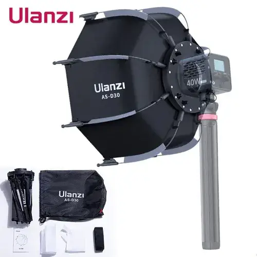 Ulanzi AS-D30 30cm Mini Bowens Mount Octagon Softbox