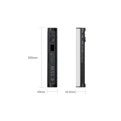 Ulanzi B15RGB Handheld RGB Tube Light 15W with Magnetic Mount and Diffuser - Image 6