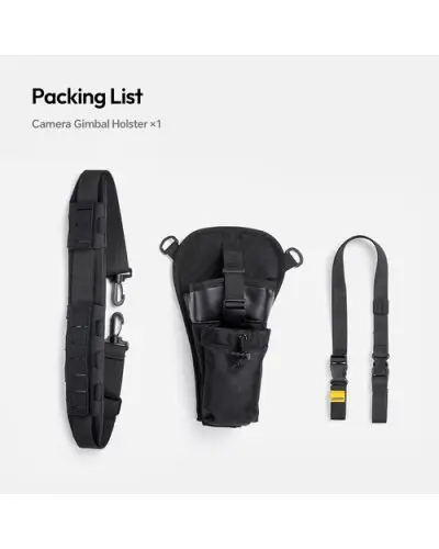 Ulanzi CB01 Camera Gimbal Holster with Shoulder Strap - Image 4
