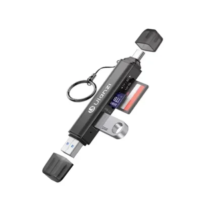 ULANZI CR1 3-in-1 USB Card Reader: SD/TF/USB - Image 2