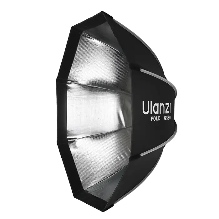 Ulanzi QS80 Standard Bowens Mount Softbox 80cm Umbrella Octagon Softbox Reflector (No stan/No light)