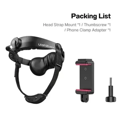 Ulanzi HERO-01 Head Strap Action camera Mount for Hands-Free POV Recording - Image 3