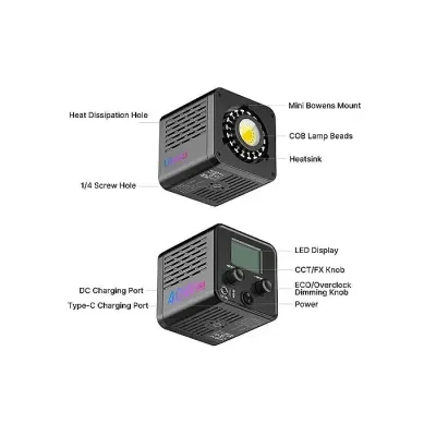 Ulanzi L024 40W RGB Portable LED Video Light - Image 4