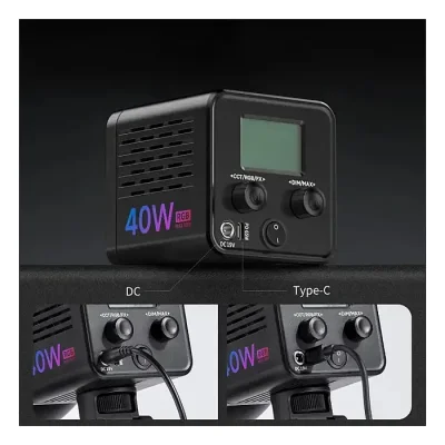 Ulanzi L024 40W RGB Portable LED Video Light - Image 6
