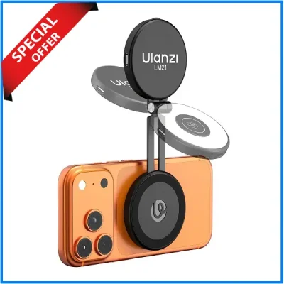 ULANZI LM19 Magnetic Selfie Light, LED Phone Ring Light For IPhone MagSafe - Image 1