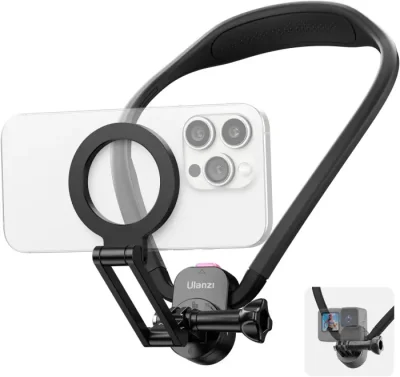 Ulanzi MG14 Magnetic Neck Mount for Phone/Action Camera - Image 2