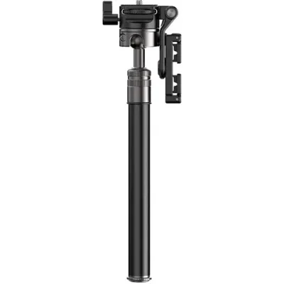 ULANZI MT-63 Portable Vlog Tripod, 57" Foldable Aluminum Alloy Extendable Camera Tripod with 2 in 1 Phone Clip, 360° Ball Head Travel Lightweight Tripod for iPhone/Android/Camera, Load 4KG/8.8LBS - Image 4