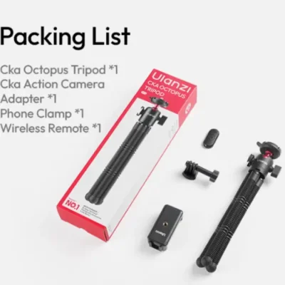 ULANZI MT91 Cka Quick Release Octopus Tripod - Image 6