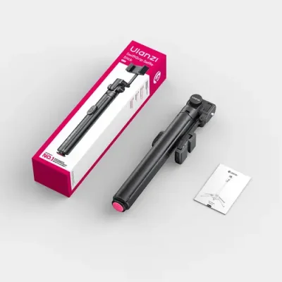 Ulanzi SK32 1.8M Auto-Open Selfie Stick Tripod for Iphone Android Cameras DSLR Light Phone Tripod Stand with 30M Remote Control with mobile mount - Image 8