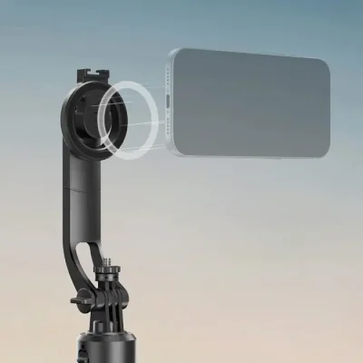 Ulanzi TT23M Magnetic Auto-Tracking Selfie Stick Tripod with MagSafe-Type Smartphone Mount - Image 4