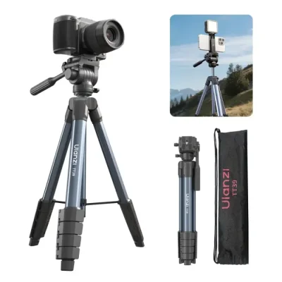 ULANZI TT39 Phone & Camera Compatible Tripod for Stable 360° Panoramic Shots - Image 2