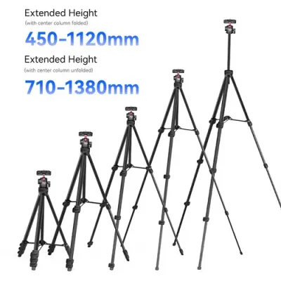 Ulanzi TT51 Aluminium Alloy Portable Tripod - Image 5