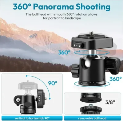 Ulanzi TT53 1.8M Traveler Uka Tripod Lightweight Tripod - Image 5