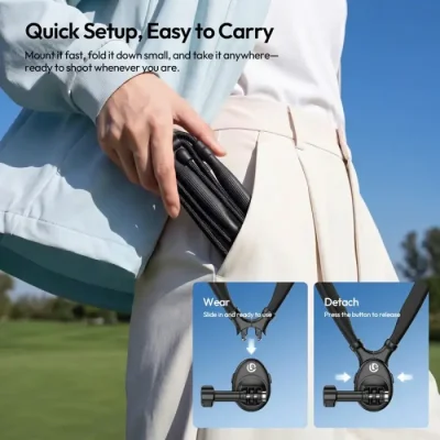 Ulanzi ZJ09 Flexible POV Neck Mount - Image 6