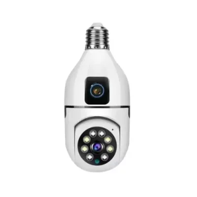 V380 Pro Dual Lens Bulb WiFi 2MP Camera - Image 1