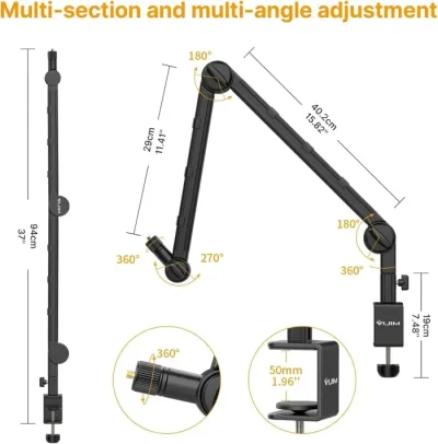 VIJIM LS25 Multifunction Desk Setup Stand - Image 3