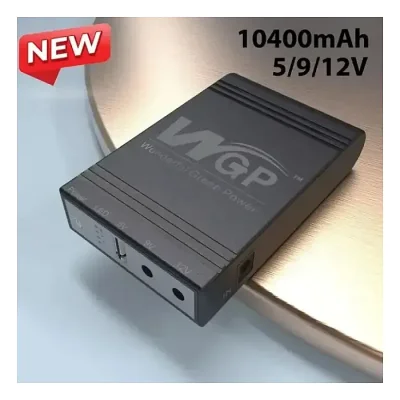 WGP Mini UPS 10400 mAh Battery 5,9,12v Update Version  Router & ONU UPS Backup Up To 10 Hours - Image 2