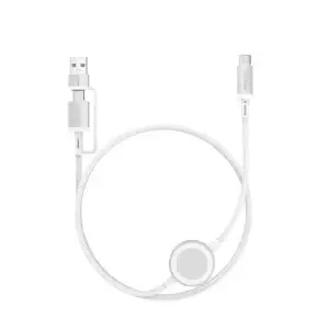 WiWU Wi-C104 Titanlink 100w Powerful 2-in-1 Wireless charging cable - Image 3