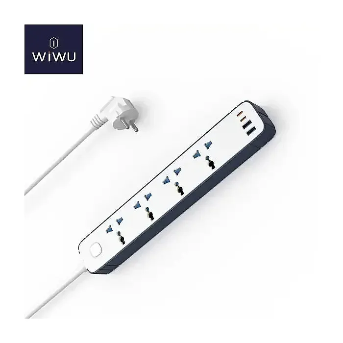 WiWU Wi-S007 PS422 20W GaN 8 in 1 Compact Charging Power Strip WiWU Wi-S007 PS422 20W GaN 8 in 1 Compact Charging Power Strip