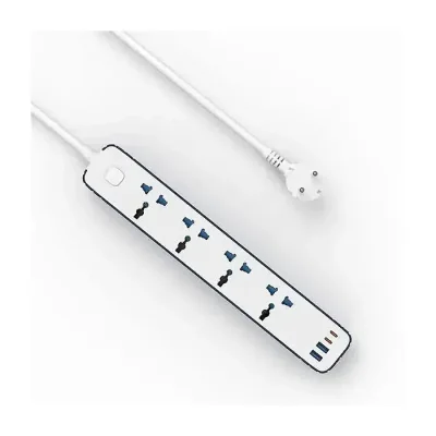 WiWU Wi-S007 PS422 20W GaN 8 in 1 Compact Charging Power Strip - Image 2