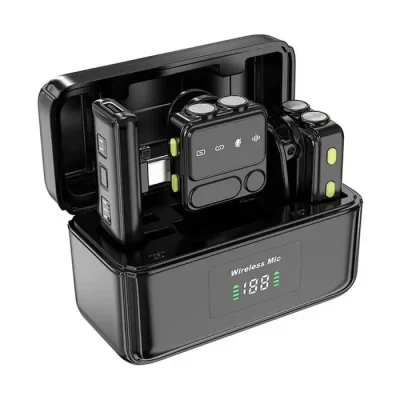 WIWU Wi-WM005 Duo Wireless Mini Microphone - Image 2