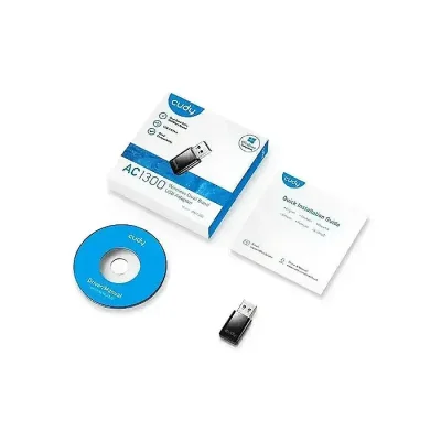 CUDY WU1300 AC1300 Dual Band Wi-Fi USB 3.0 Adapter Internal PIFA Antenna - Image 2