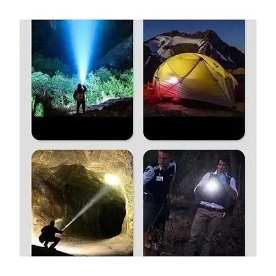 X03 Rechargeable Torch Light with Aluminum Alloy Body - Image 2